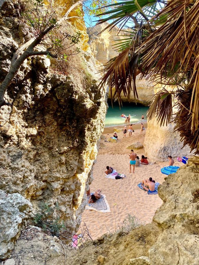 Albufeira Oldtown 330Ft Beach Parking Ac Wifi Bagian luar foto