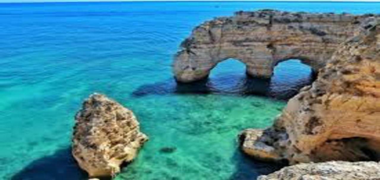 Albufeira Oldtown 330Ft Beach Parking Ac Wifi Bagian luar foto